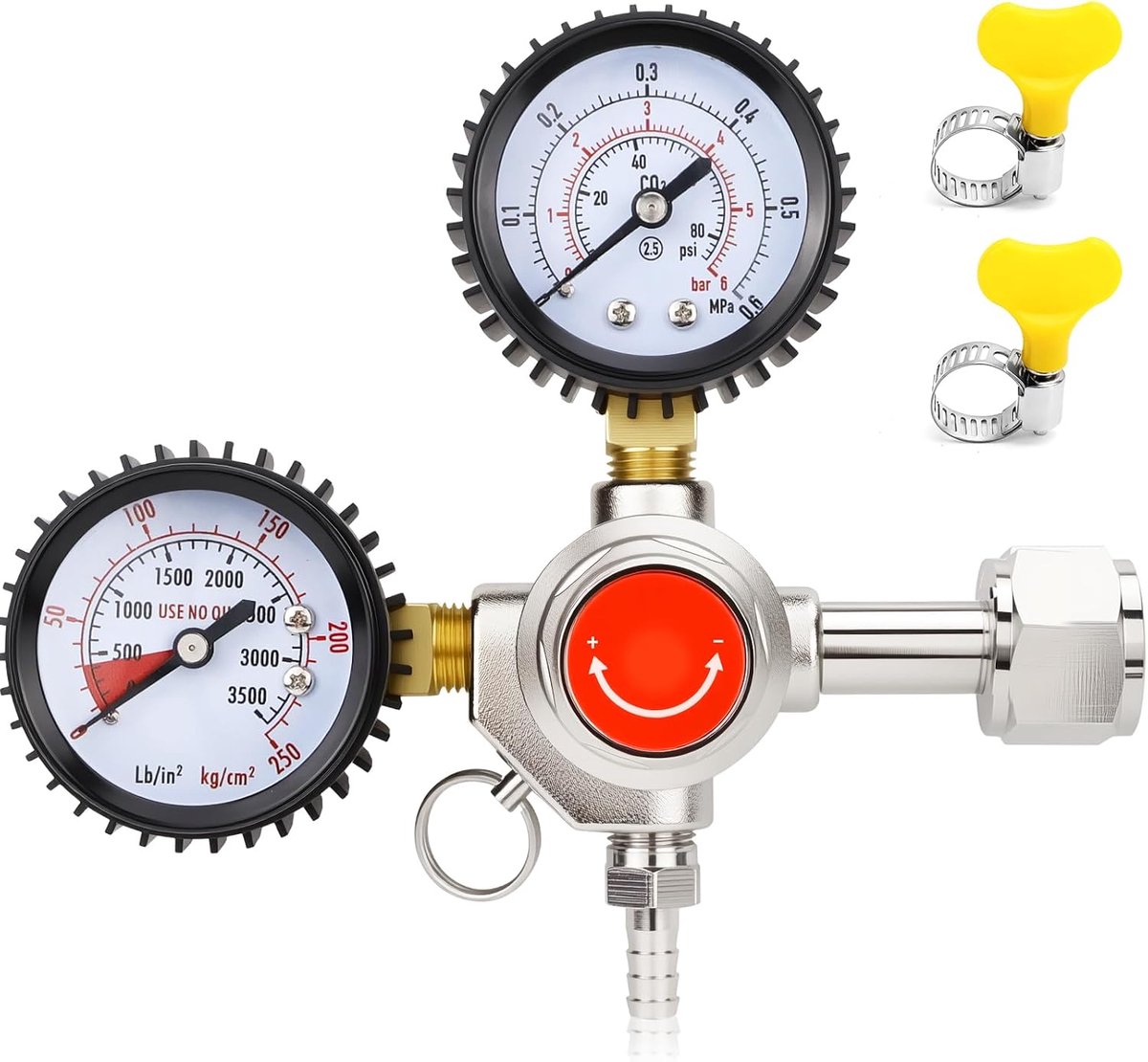 CO2 Pressure Regulator, Pressure Regulator CO2, Pressure Regulator, Pressure Regulator, for Beer Machine, Beer Brewing - ShopVlot