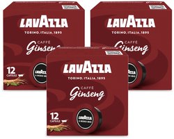 Lavazza Ginseng - Multipack - 36 (3x12) Koffiecups Compatibel met A Modo Mio
