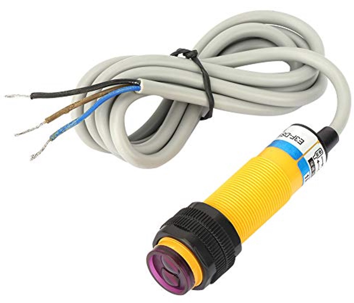 Infrarood fotocel 10 cm inductieve afstandssensor M18, 3-draads NPN normaal open, DC 6-36V, betrouwbare detectie voor automatisering