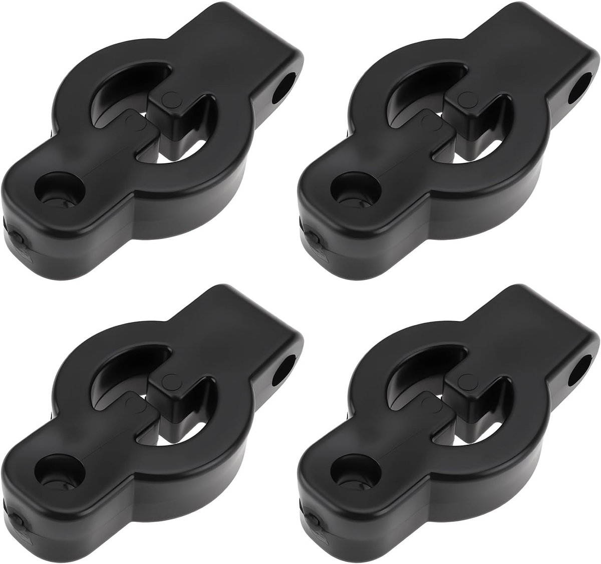 4Pcs Rubber Exhaust Hanger Mounts 91x50mm Bracket for Pipe Support Compatible with Hyundai H100 Bus Compatible with Mitsubishi 28599M2000