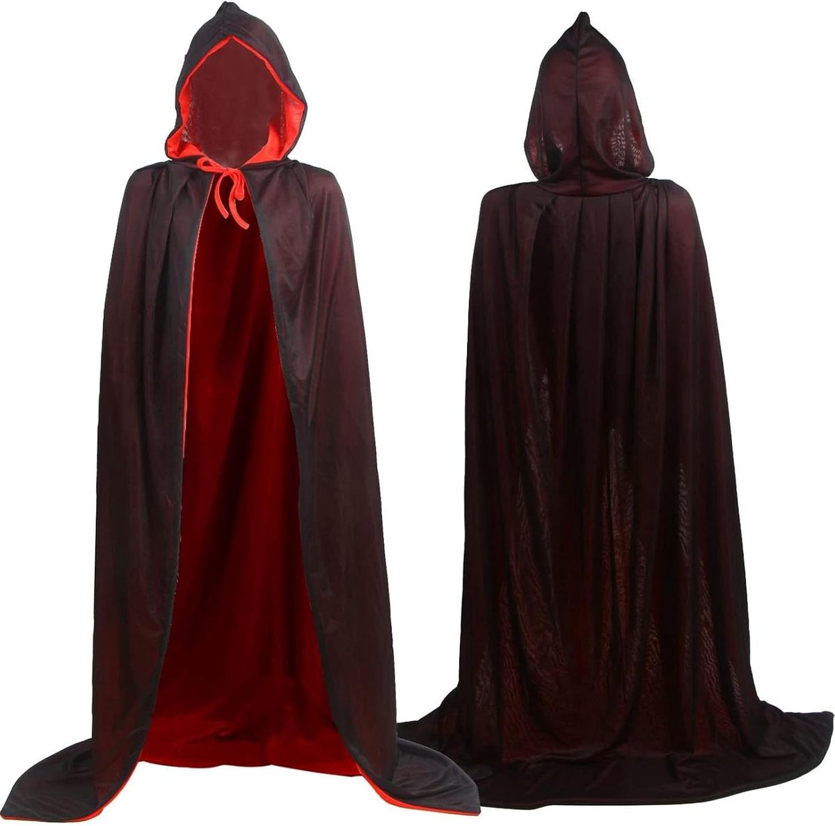 Retro Griezelige Omkeerbare Fluwelen Halloween Kledingstuk