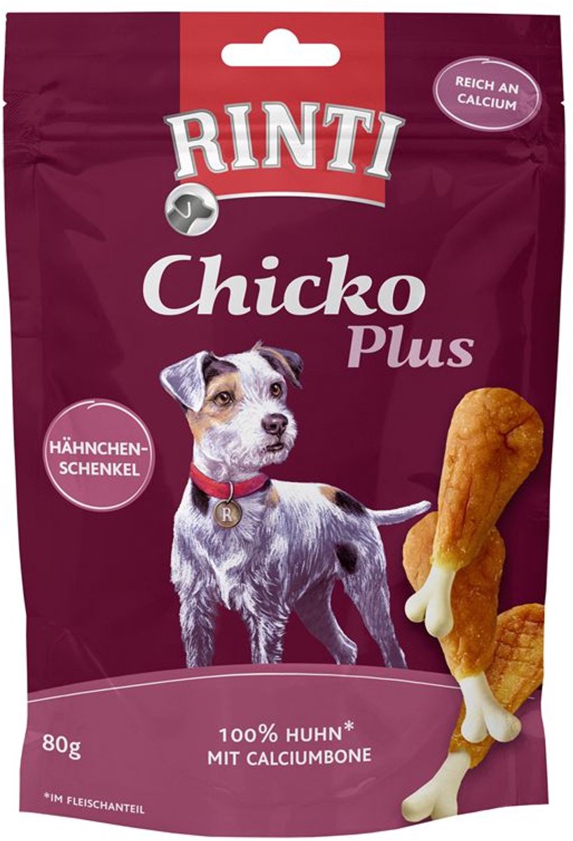 Rinti - Extra Chicko Plus 12x80g - Kippendij