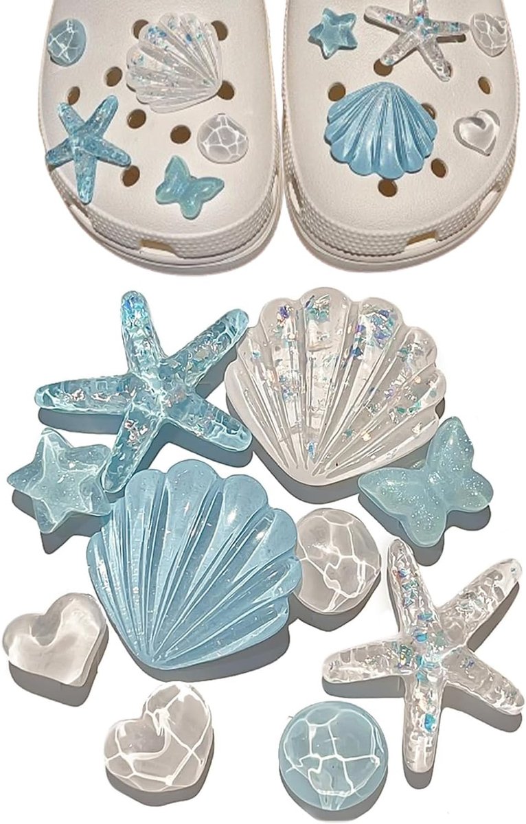 Bedelset voor dames en kinderen, zomerschoensieraden voor strand vakantie