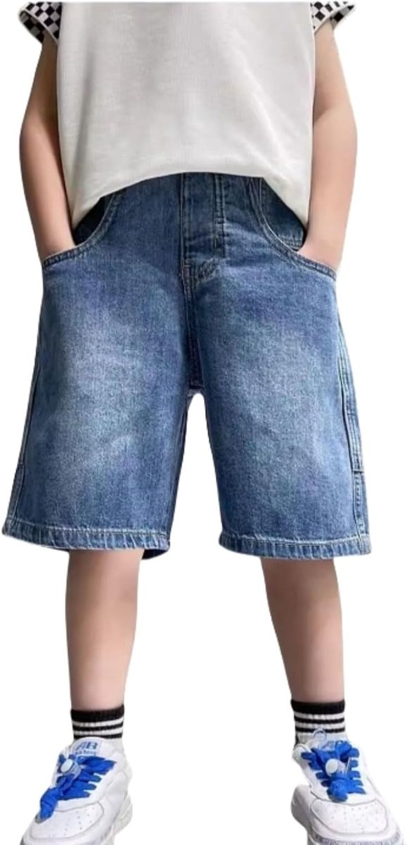 Broek voor jongens, kinderen, cargo, katoen, elastische taille, sport, casual, chic, joggingbroek, school, 2-14 jaar, A139