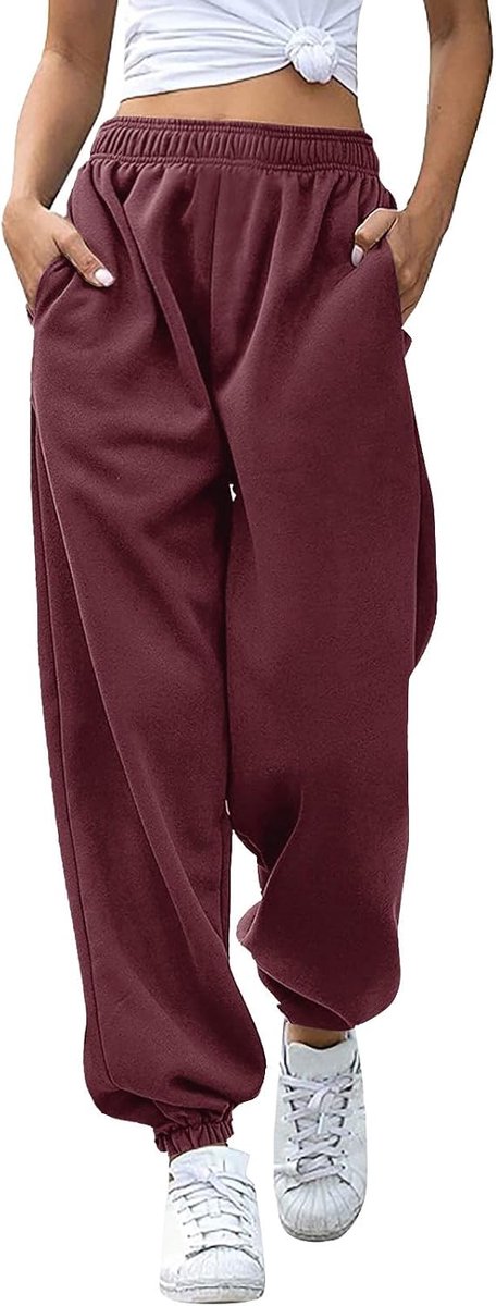 2026 Joggingbroek voor dames, yogabroek met taillezakken