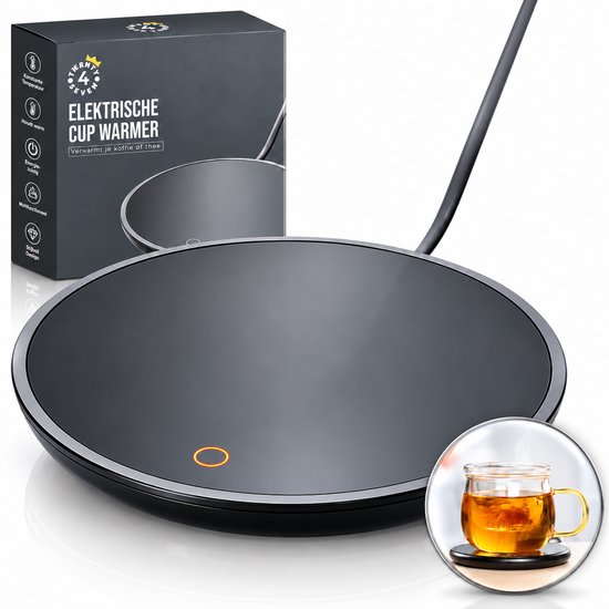 Twenty4seven® Warmhoudplaat voor Koffie & Thee - Elektrische Mok Warmer - Mug & Cup Verwarmer - Rechaud Onderzetter voor Bureau