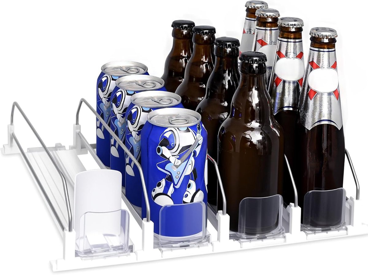 Koelkast organizer drankjes