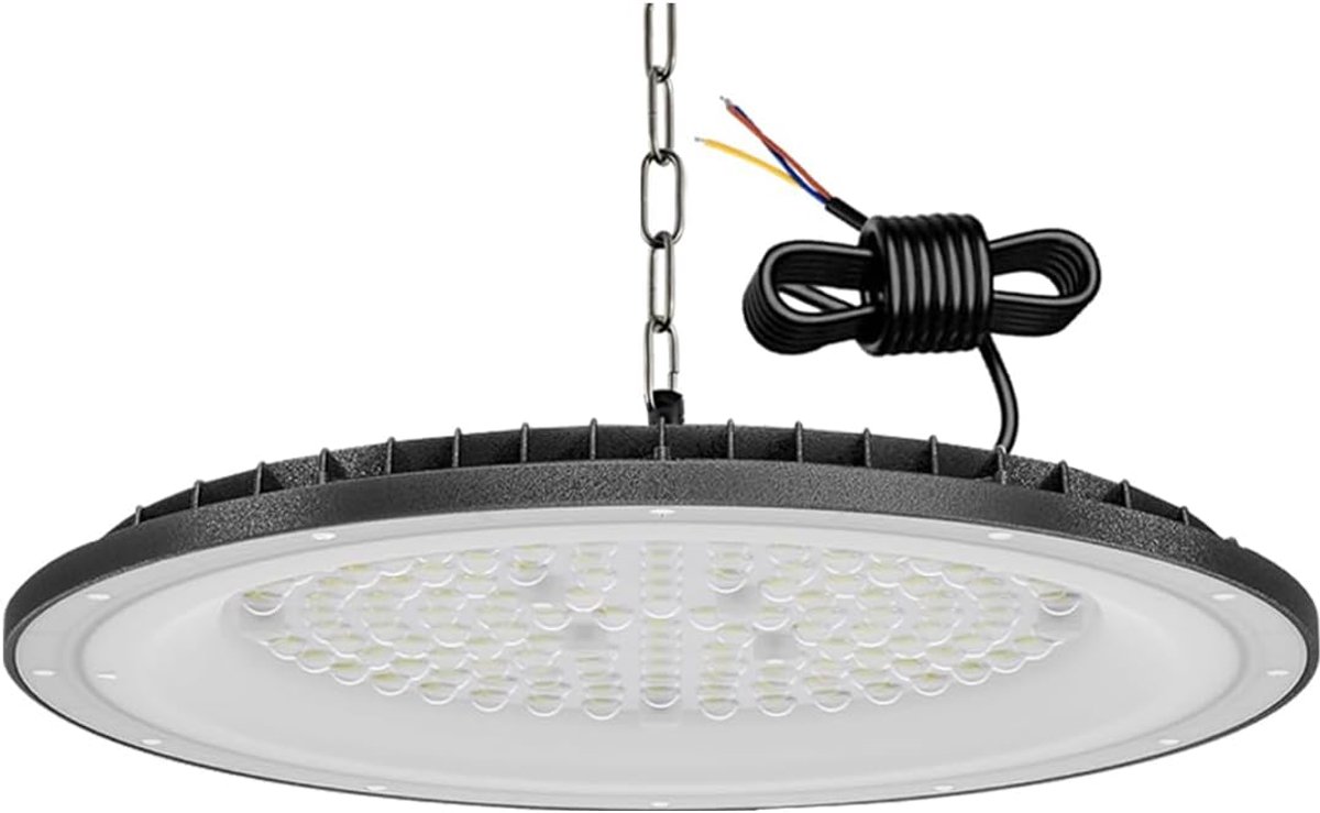 100 W, voor buiten, 6500 K, koudwit, UFO, High Bay, magazijnlicht, IP65, waterdicht, verlichting (1, 200 W)