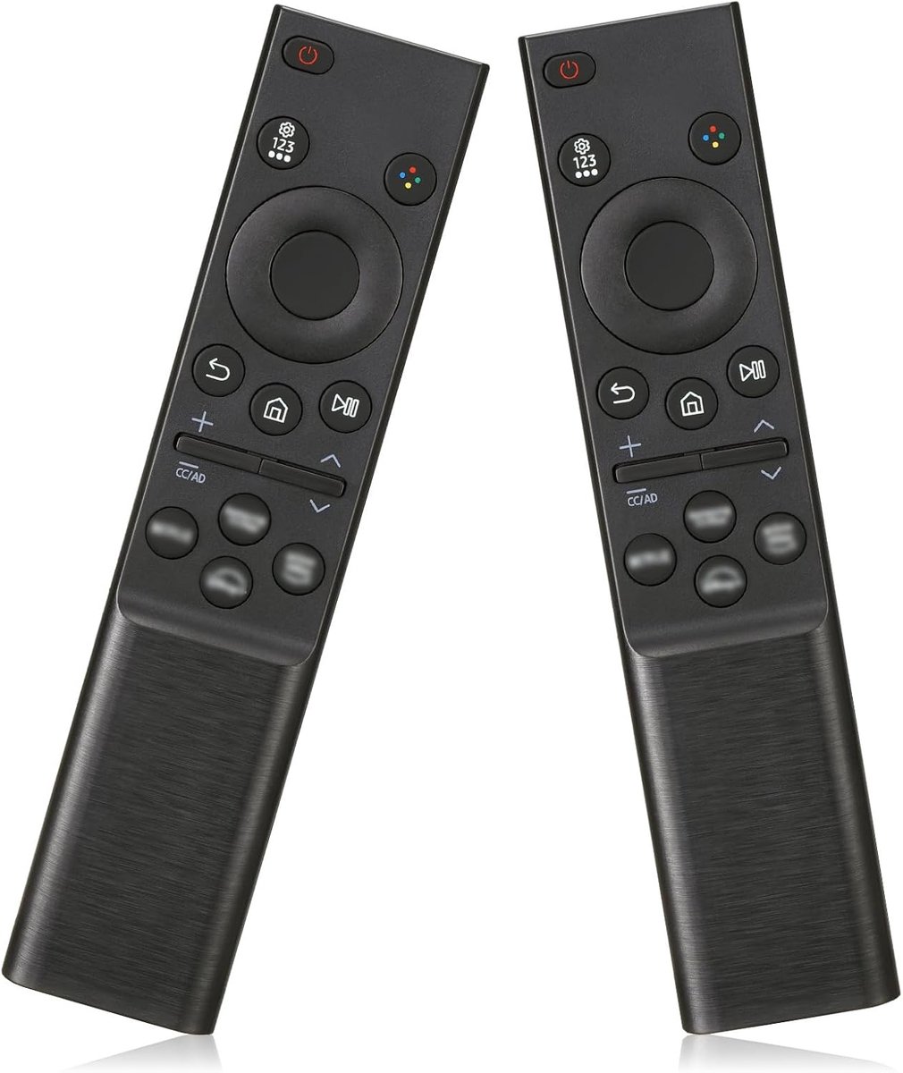 2 stuks universele afstandsbediening voor Samsung tv, BN59-01388 vervangende afstandsbediening voor Samsung QLED UHD SUHD HDR, LCD LED HDTV frame gebogen 4K 8K 3D Smart TV