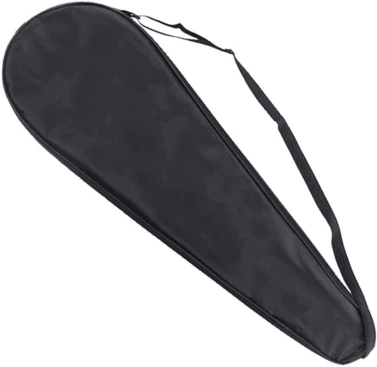 SnelShoppen - Waterdichte badmintonracket tas - Sport schoudertas voor 2 rackets - Oxford doek, verstelbare schouderband, 70x22x2.5 cm, ideaal voor ba