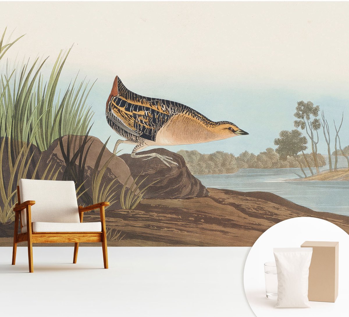Wallfluent Fotobehang - Groente Vliesbehang - 312x219 cm - Natuurlijke Scène Muurschildering - Gang behang Dieren - Fotobehang Vlies - Slaapkamer behang