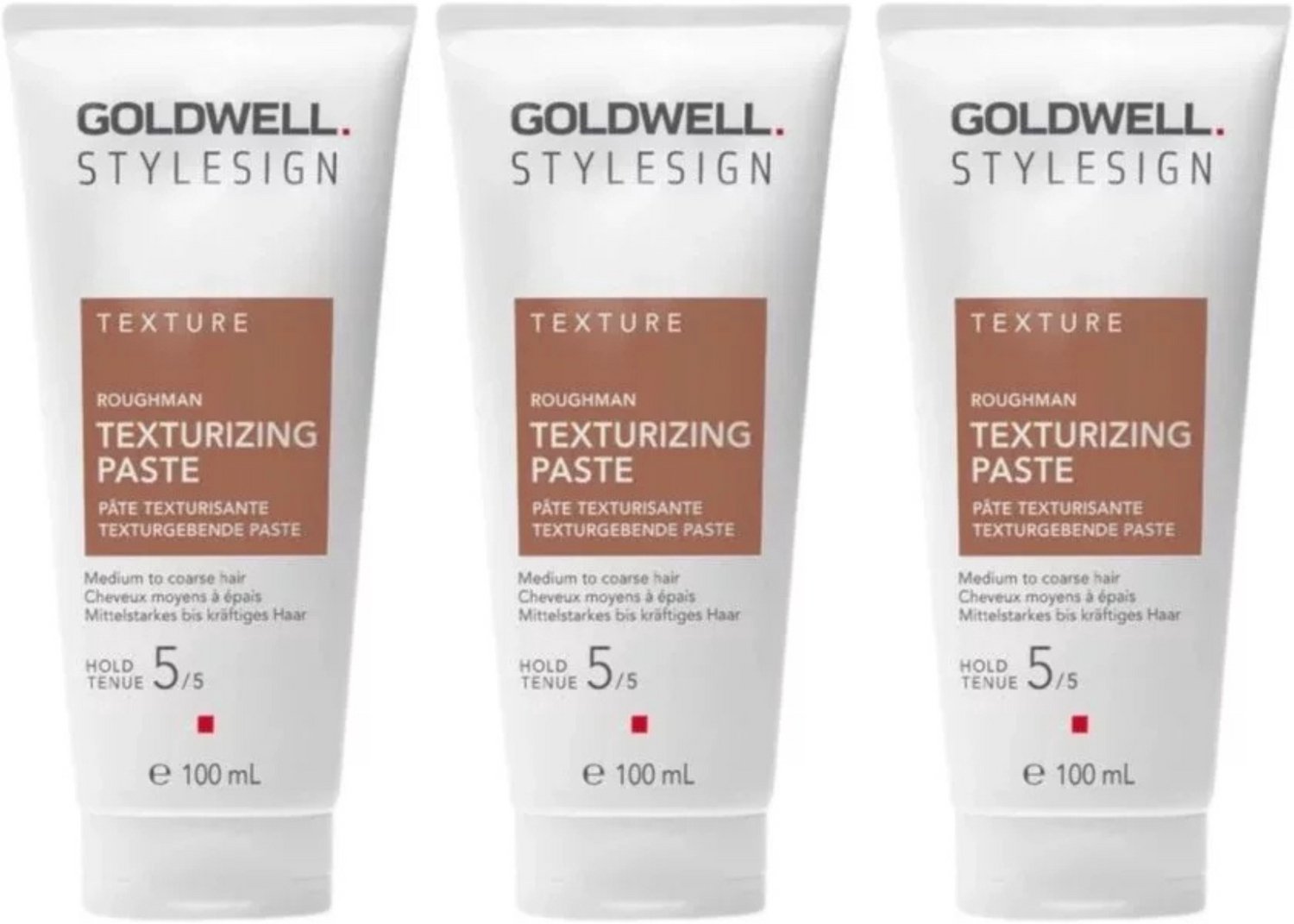Goldwell Roughman Texturizing Paste Triple Set - 3x100ml