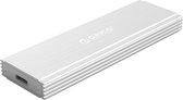 Orico NVMe M.2 SSD behuizing - 10Gbps - Aluminium - Zilver