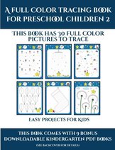 Printable Kindergarten Worksheets (Trace and Color for preschool children 2)