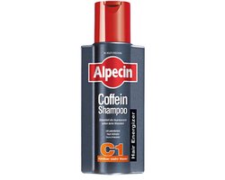 Alpecin Cafeïne Shampoo C1 2x 375ml | Voorkomt en Vermindert Haaruitval | Natuurlijke Haargroei Shampoo voor Mannen