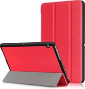 Flip Cover Hoesje voor Huawei MediaPad T3 10 Inch Tablet – Book Case Stand – Rood