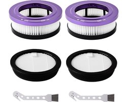 HEPA-filters 2 + 2 stuks - met sponzen - voor Anyson Stars 5 - optimale luchtkwaliteit - m-winkel