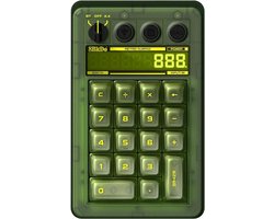 8BitDo Retro 18 Xbox Edition Jade - Bluetooth - 2.4GHz - USB - Windows/Android