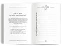 Open invulboek met instructies en een genummerde 'Onze Bucketlist'-lijst voor koppels.