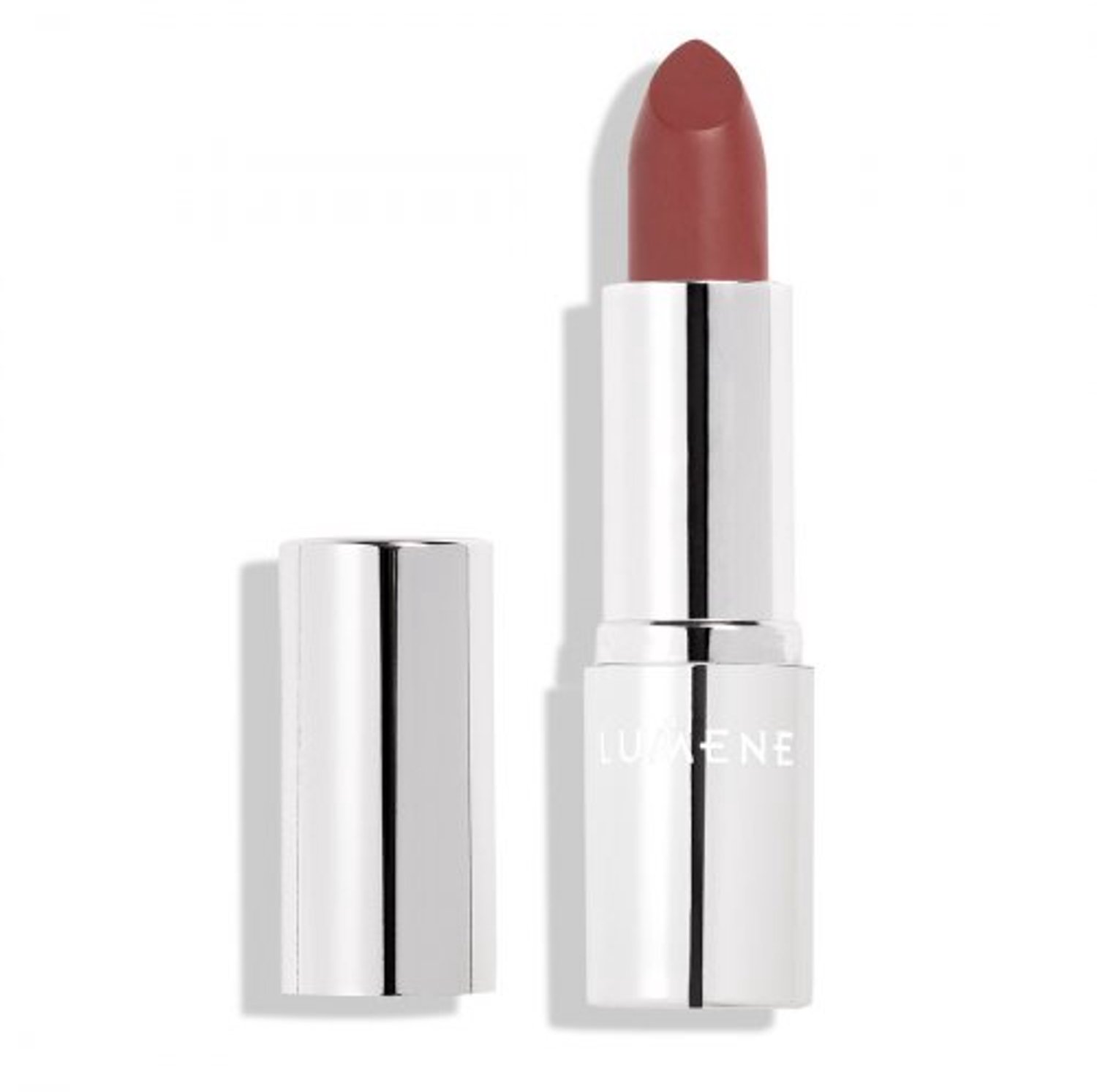 Lumene Luminous Moisture satijnen lippenstift 06 Winter Rose – 4.7 g