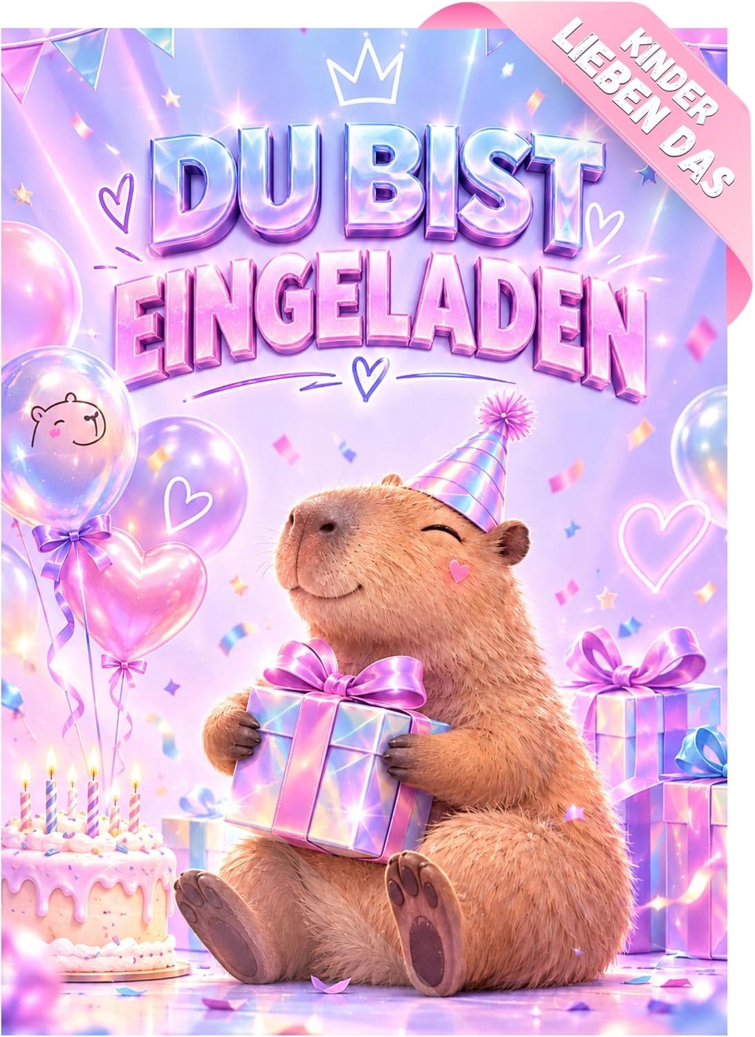 Kinderfeestje meisje - 12 stuks