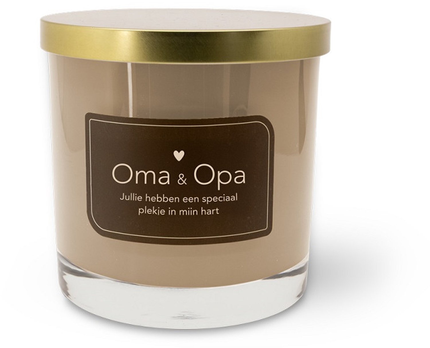 Miko Big Candle - Oma & Opa BRUIN