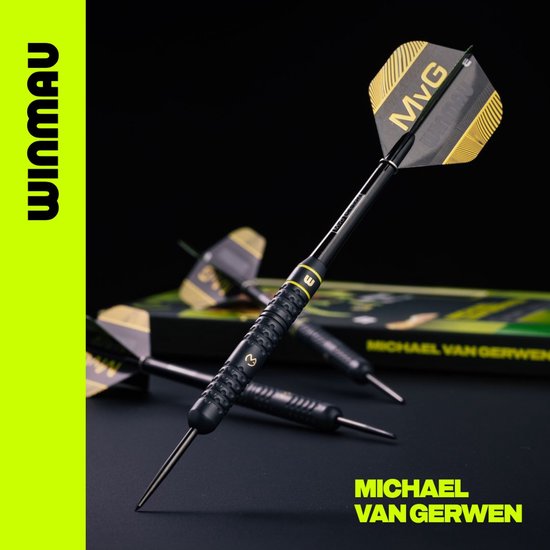 Winmau Michael van Gerwen MVG Core Brass - Dartpijlen van Winmau — afbeelding 4