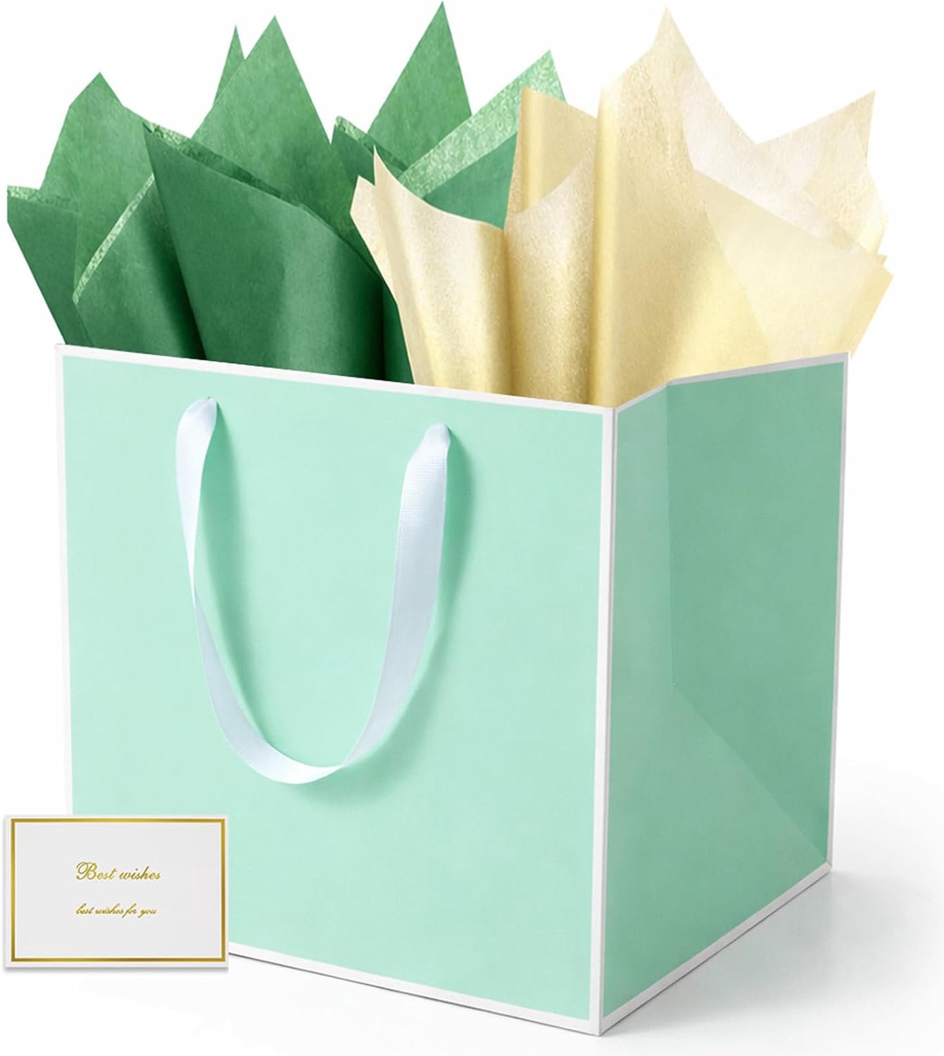 Geschenktas 30 cm - 11,8" vierkant - herbruikbaar - ideaal voor grote geschenken - ServiceTopper