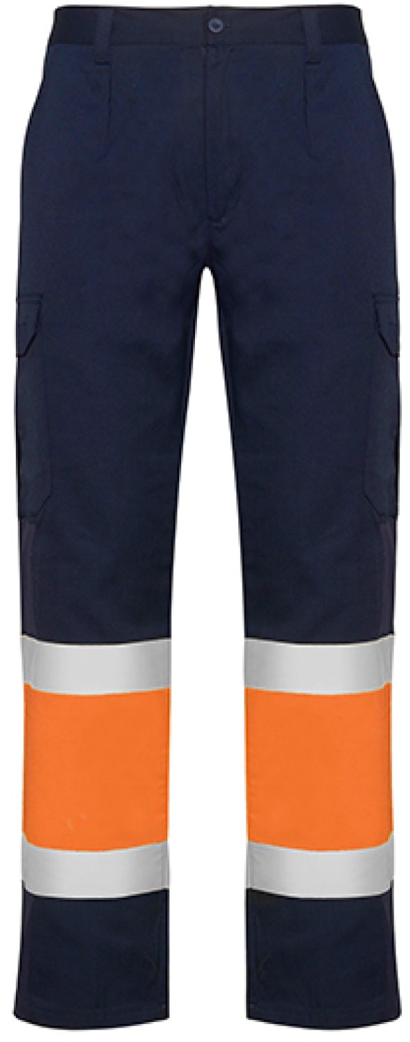 Roly Naos Trousers RY9300 55/Fluor 223 Marineblauw