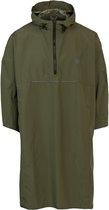 agu GO Grant Regenponcho Uniseks Waterdicht - Legergroen - Waterkolom 5.000 mm - Polslussen