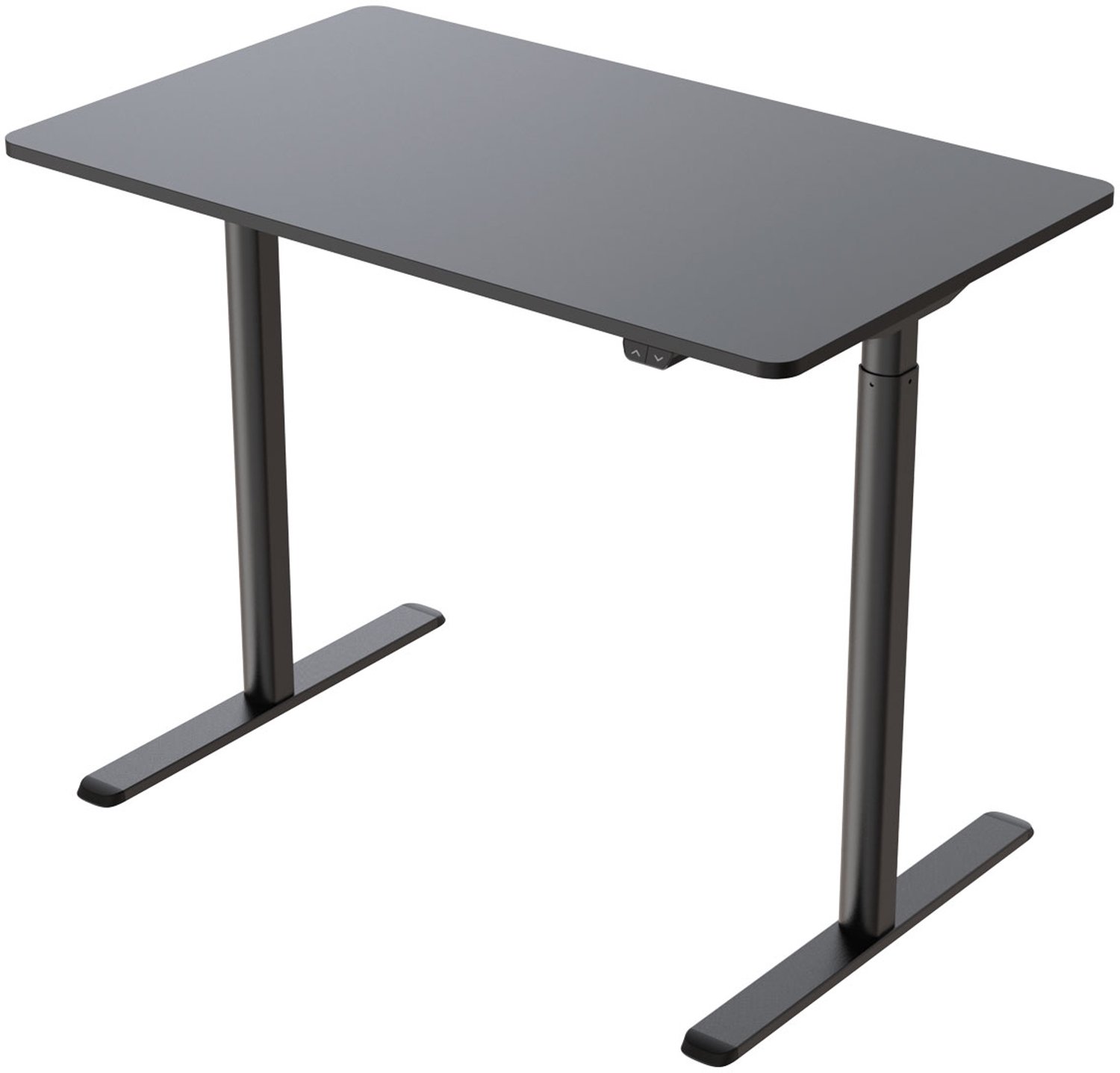 Lykke Elektrisch Zit Sta Bureau 140x70cm Nordic, zwart black