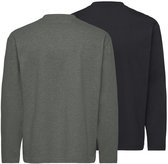 ONLY & SONS - ONSFRED LIFE RLX LS TEE 2-PACK Heren T-shirt