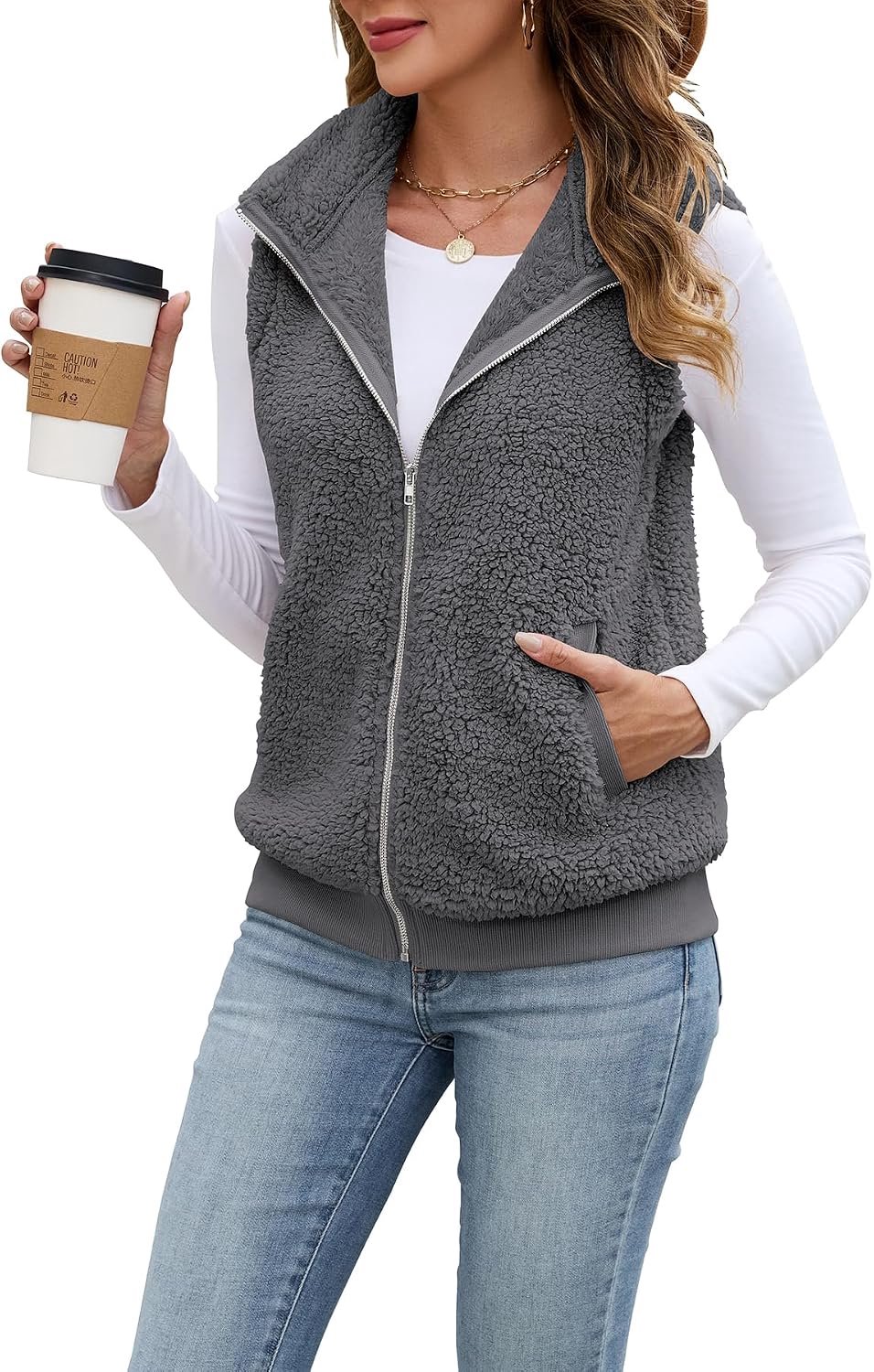 Vliesjasje voor dames, herfst/winter