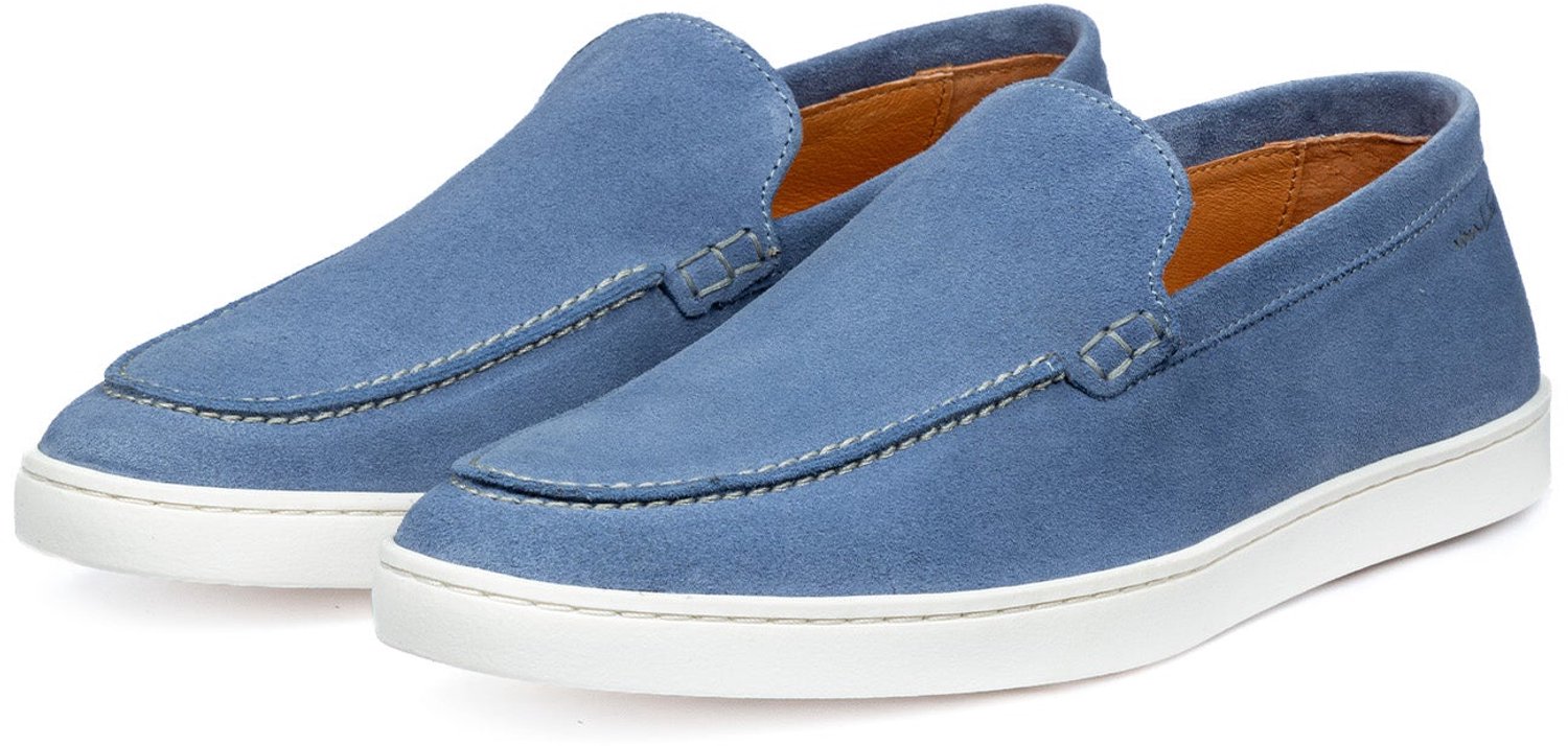 VANLIER - Heren Schoenen - Blauw - Maat 40