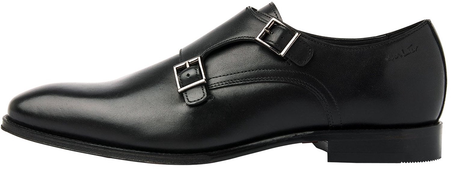 VANLIER - Heren Schoenen - Zwart - Maat 46