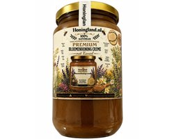Honingland Kaneelhoning, Miel de cannelle, Zimt-Honig, Cinnamon Honey. ( crème ) 1000 gram