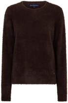 Red Button Trui Sweet Fuzzy Srb5117 Espresso Dames Maat - L
