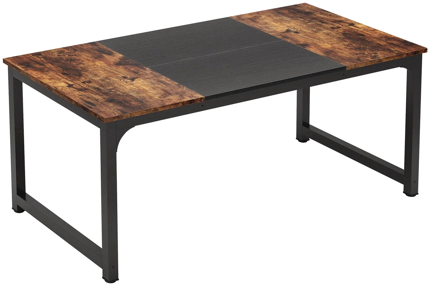 MC Select Bureau - Computerbureau - Thuiskantoor - 180x80cm - Zwart / Bruin