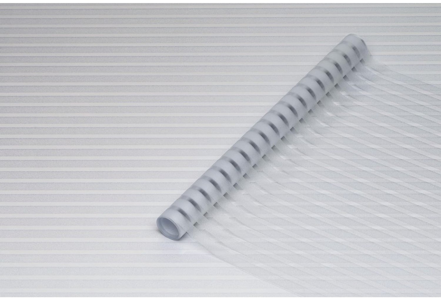 Duraxl Raamfolie - Strepenpatroon - 30 cm x 2 m - Statisch Helderheid