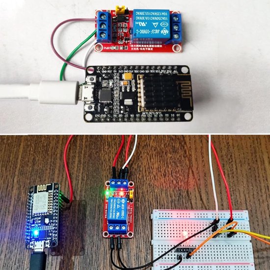 5 Stuks 1-Kanaals Relay Module 5V met Optokoppelaar, Hoog of Laag ...