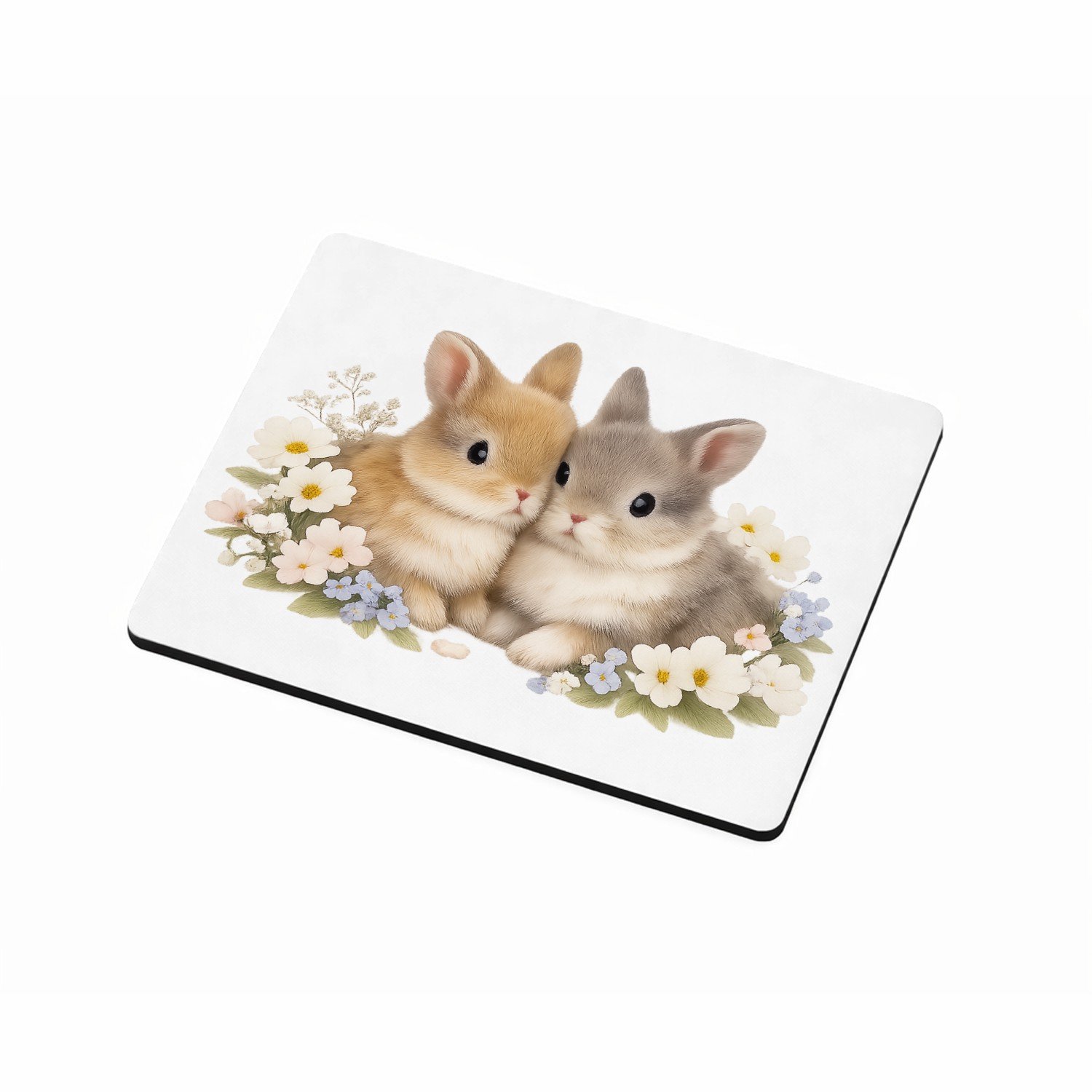 Mr Cadeautjes MDF magnetische fotolijst 9 x 7 - design Een lieve, speelse productprint met een sterk centraal focus | cadeau Wit