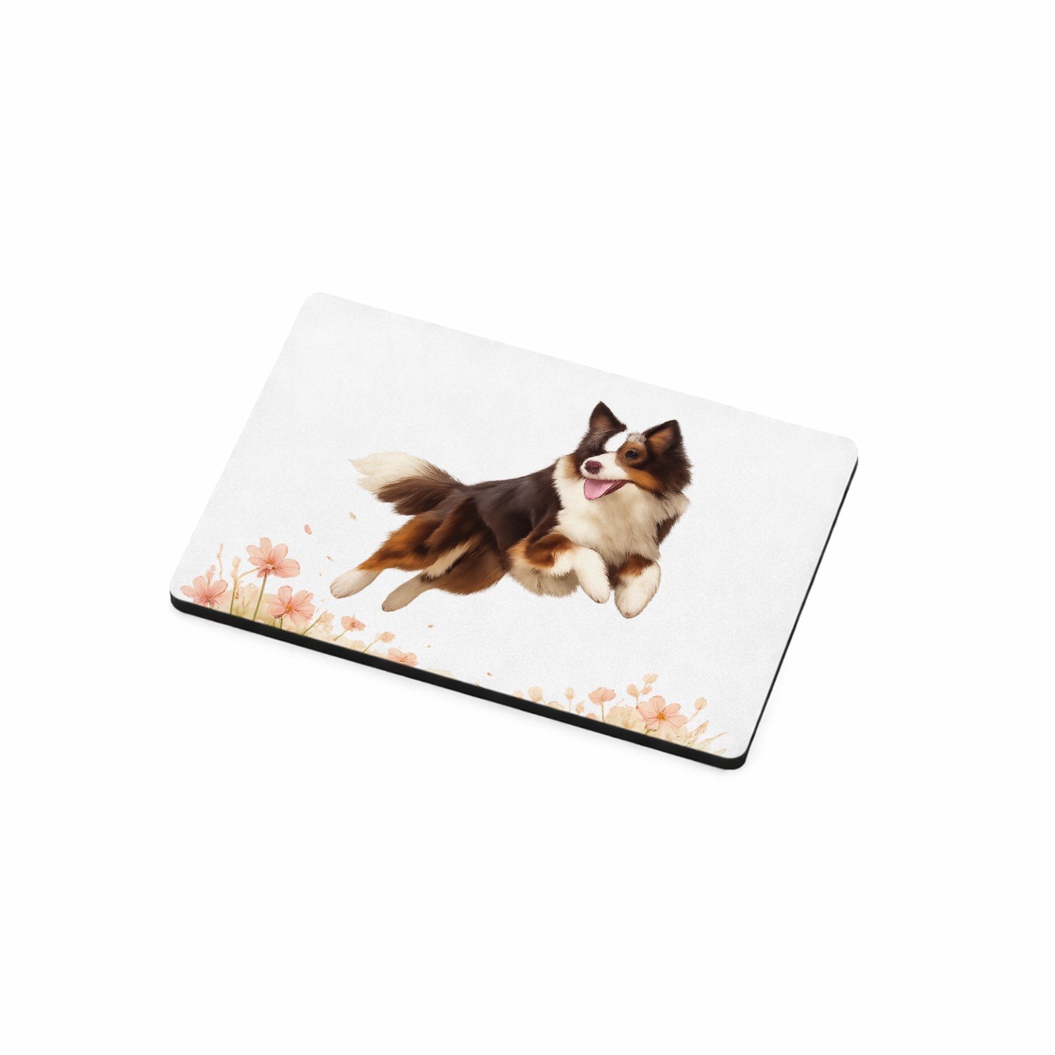Mr Cadeautjes MDF magnetische fotolijst 7,5 x 5 - design Een krachtige, dromerige dierenprint met één hoofdfiguur in | cadeau Wit
