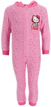 Hello Kitty Onesie - Maat 122/128 - Coral fleece - Pyjama - Roze