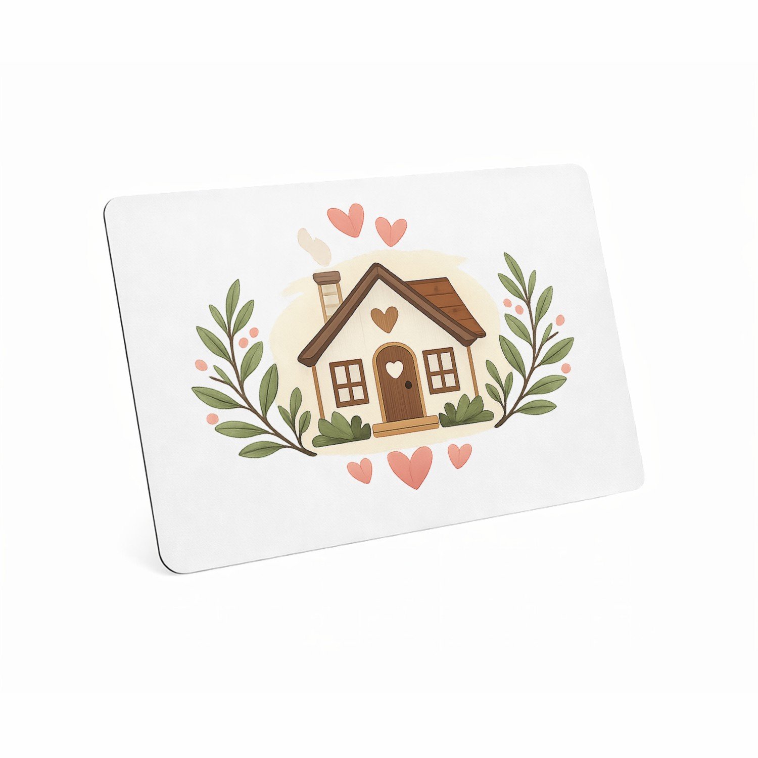 Mr Cadeautjes MDF magnetische fotolijst 28 x 19 - design Gezellige keukenposter met liefdevolle huiselijke boodschap | cadeau Wit
