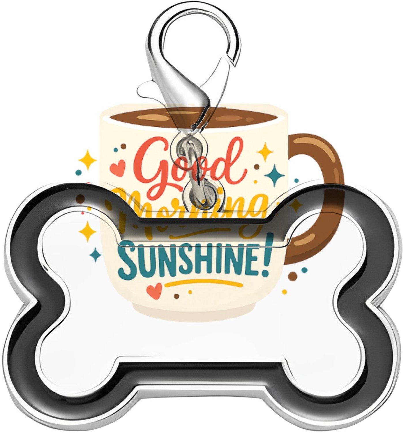 Mr Cadeautjes Hondentag 4,5 x 3 - design Feestelijke koffie-mok met warme, persoonlijke ochtendboodsc | cadeau