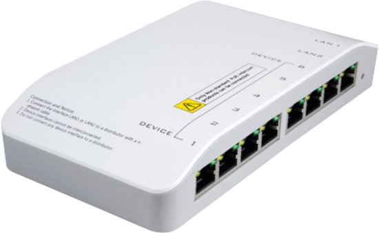 Safire SF-VI402-IP IP video intercom video/audio distributor switch — afbeelding 2