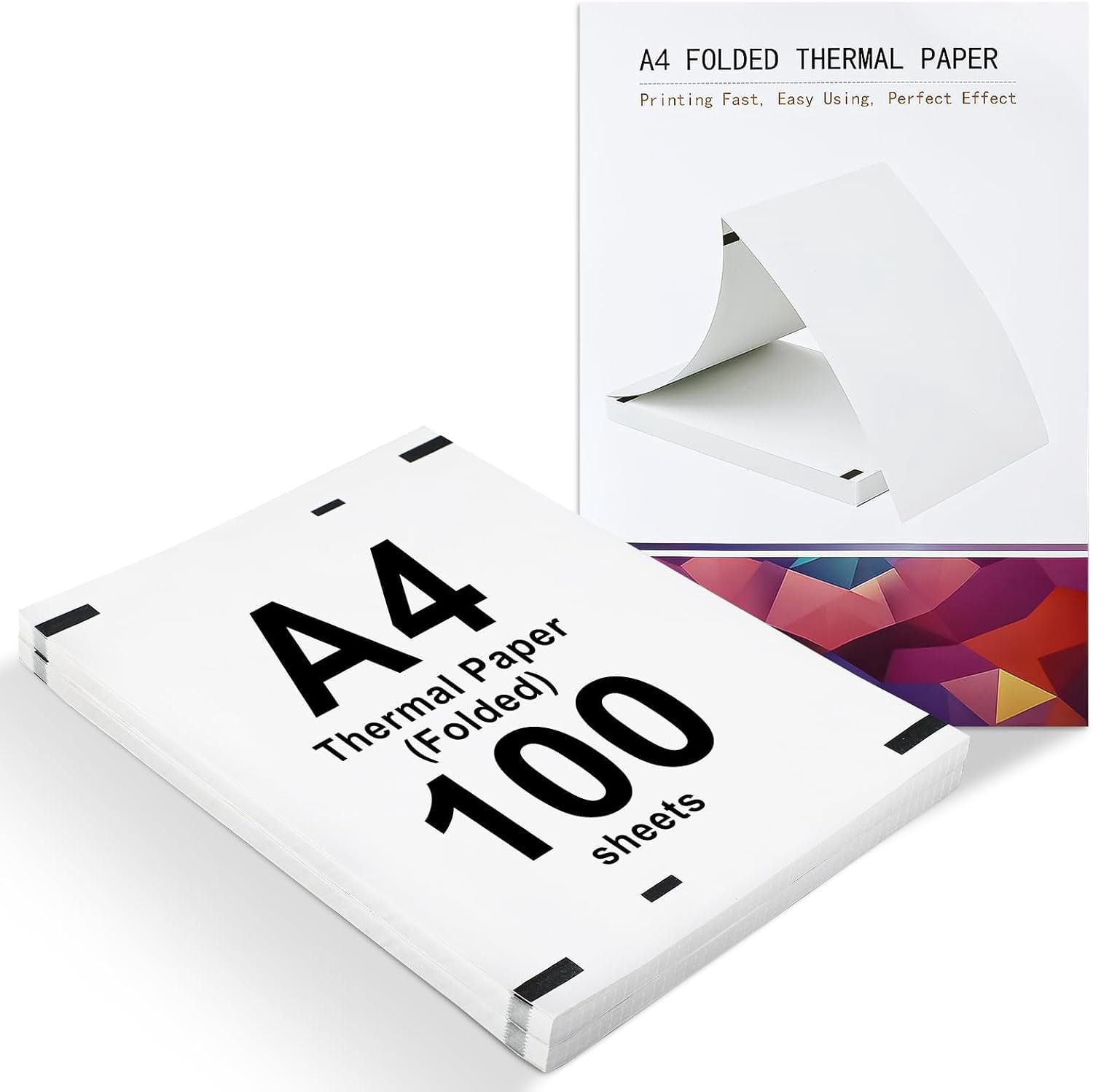 Thermisch papier A4 (210 x 297 mm) - BPA-vrij - sneldrogend - ideaal voor documenten - Vemera