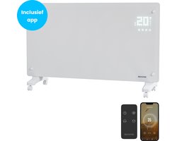 Auronic Elektrische Kachel Met App- 2500W - Convectorkachel Met Smart App & Afstandsbediening -…