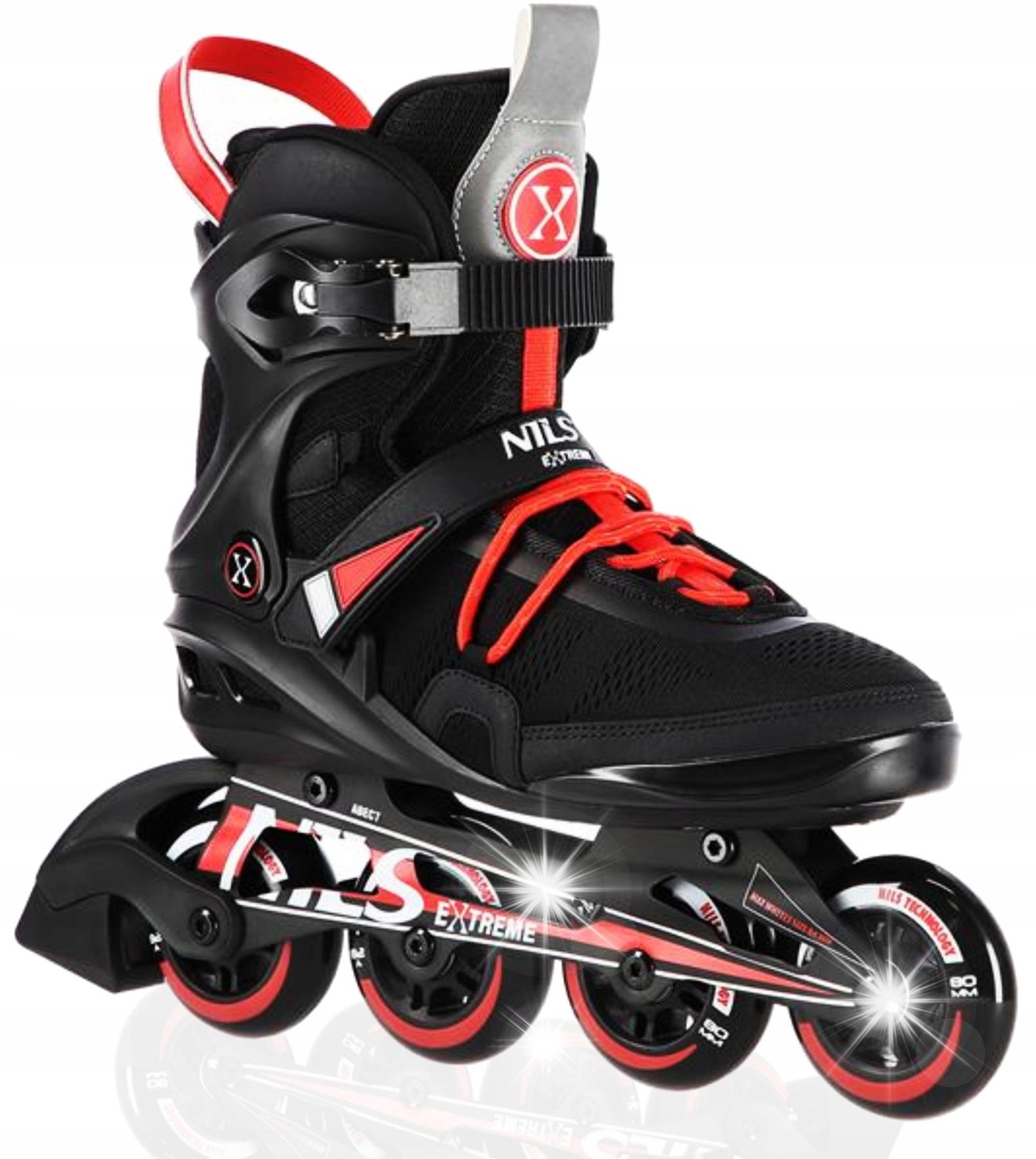 Zwarte Inline Skates Comfortabel en Snel
