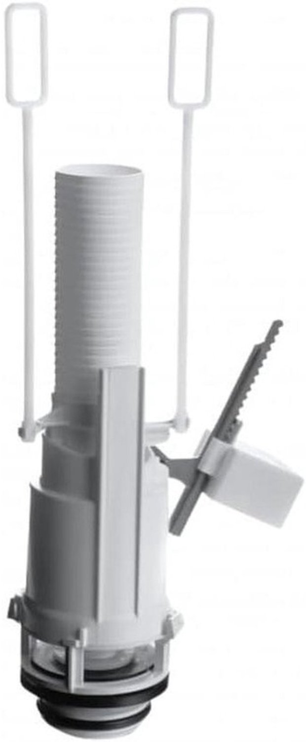 Spoelmechanisme Toilet - Reservoir Onderdeel - Sanitair Reparatie - Metaal Constructie - 1/2 Inch - Zilverkleurig